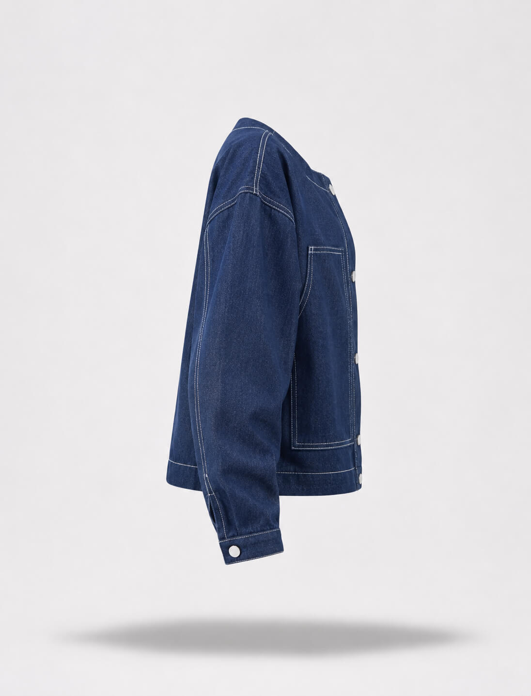 Denim — Veste Courte & Jupe Longue