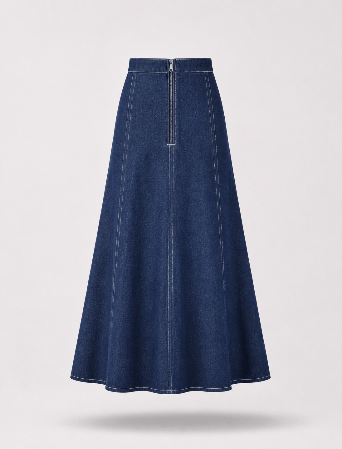 Denim — Veste Courte & Jupe Longue